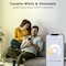 Luxrite 4 Inch Smart LED Recessed Light RGBW Wifi App and Voice Control 10.5W 700LM No Hub Required LR22740-1PK - alternate 6